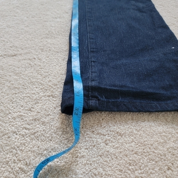 Michael Kors Boot Cut Dark Wash Jeans Size 4 - Picture 11 of 15